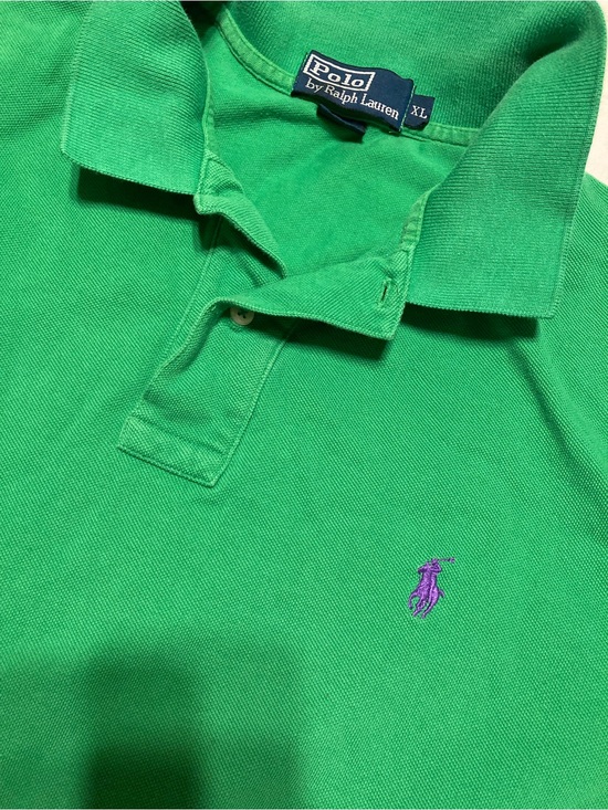Ralph Lauren Other - Ralph Lauren Bright Green Polo with Purple Pony